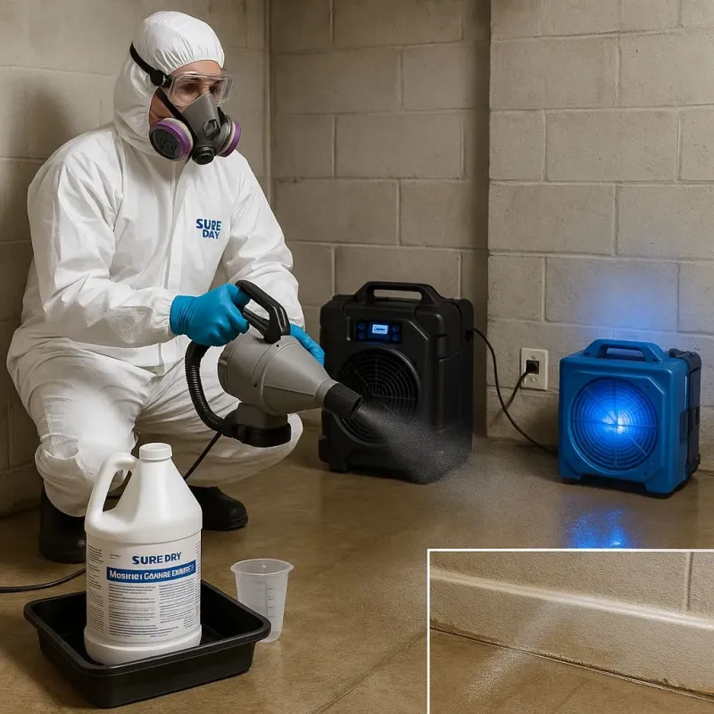 Sanitization and Odor Removal process in Stony Creek Mills, PA